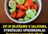 SVI IH MIJEŠAMO U SALATAMA, STRUČNJACI UPOZORAVAJU: Krastavce i paradajz nikada ne biste smjeli jesti ZAJEDNO u ISTOJ salati, EVO ZAŠTO! SVI IH MIJEŠAMO U SALATAMA, STRUČNJACI UPOZORAVAJU: Krastavce i paradajz nikada ne biste smjeli jesti ZAJEDNO u ISTOJ salati, EVO ZAŠTO! - featured image