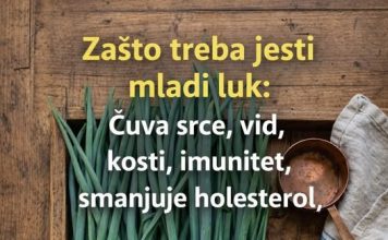 ZAŠTO TREBA JESTI MLADI LUK ZAŠTO TREBA JESTI MLADI LUK - featured image