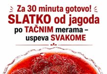 SLATKO OD JAGODA po TAČNIM merama – uspeva SVAKOME SLATKO OD JAGODA po TAČNIM merama – uspeva SVAKOME - featured image