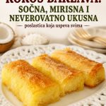 Kokos baklava: Sočna, mirisna i neverovatno ukusna poslastica koja uspeva svima Kokos baklava: Sočna, mirisna i neverovatno ukusna poslastica koja uspeva svima - featured image