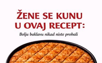 ŽENE SE KUNU U OVAJ RECEPT: BOLJU BAKLAVU OD OVE NISTE PROBALI ŽENE SE KUNU U OVAJ RECEPT: BOLJU BAKLAVU OD OVE NISTE PROBALI - featured image