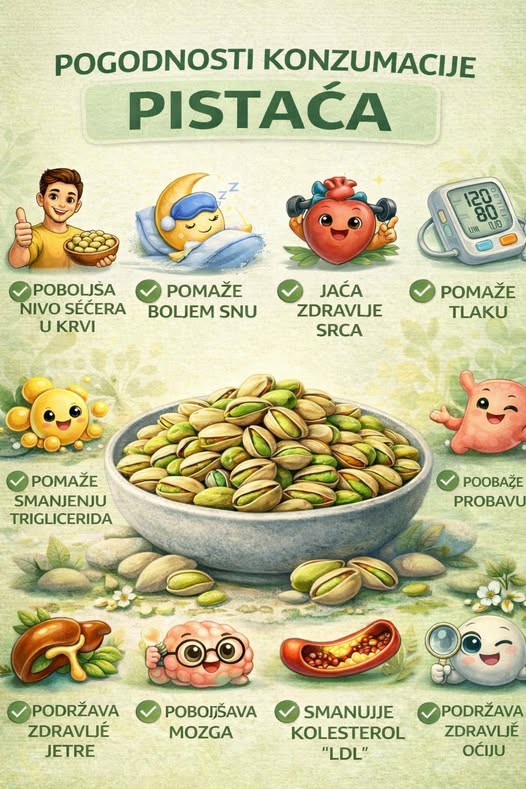 10 POGODNOSTI KONZUMACIJE PISTAĆA - featured image