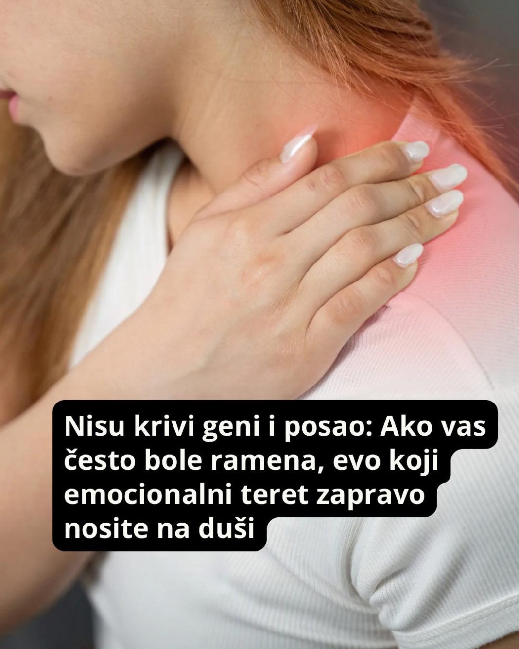 Nisu krivi geni i posao: Ako vas često bole ramena, evo koji emocionalni teret zapravo nosite na duši - featured image Nisu krivi geni i posao: Ako vas često bole ramena, evo koji emocionalni teret zapravo nosite na duši - featured image