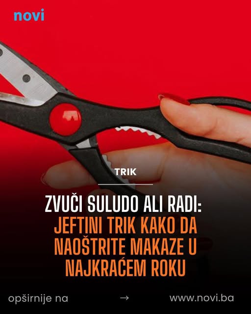Zvuči suludo ali radi: Jeftini trik kako da naoštrite makaze u najkraćem roku - featured image