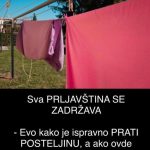 Sva prljavština ostaje u posteljini: Evo kako se zaista pravilno pere, a ako ovdje griješite – džaba vam pranje! Sva prljavština ostaje u posteljini: Evo kako se zaista pravilno pere, a ako ovdje griješite – džaba vam pranje! - featured image