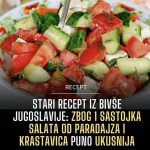 Stari recept iz bivše Jugoslavije: Zbog 1 sastojka salata od paradajza i krastavica puno ukusnija Stari recept iz bivše Jugoslavije: Zbog 1 sastojka salata od paradajza i krastavica puno ukusnija - featured image