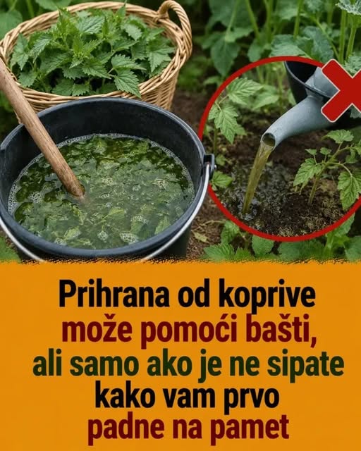 Prihrana od koprive može pomoći bašti, ali samo ako je ne sipate kako vam prvo padne na pamet - featured image Prihrana od koprive može pomoći bašti, ali samo ako je ne sipate kako vam prvo padne na pamet - featured image