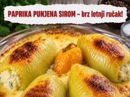 PAPRIKA PUNJENA SIROM – brz letnji ručak! PAPRIKA PUNJENA SIROM – brz letnji ručak! - featured image