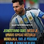Jednostavno GOAT: Messi je upravo ispisao historiju mundijala, ovo je pogodak kojim je dokazao klasu Jednostavno GOAT: Messi je upravo ispisao historiju mundijala, ovo je pogodak kojim je dokazao klasu - featured image