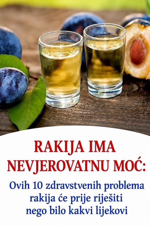 Rakija ima nevjerovatnu moć: Ovih 10 zdravstvenih problema rakija će prije riješiti nego bilo kakvi lijekovi - featured image