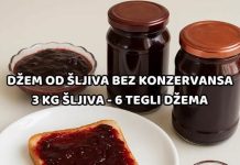 DŽEM OD ŠLJIVA BEZ KONZERVANSA DŽEM OD ŠLJIVA BEZ KONZERVANSA - featured image