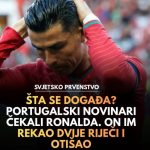 Portugalski novinari čekali Ronalda. On im rekao dvije riječi i otišao Portugalski novinari čekali Ronalda. On im rekao dvije riječi i otišao - featured image