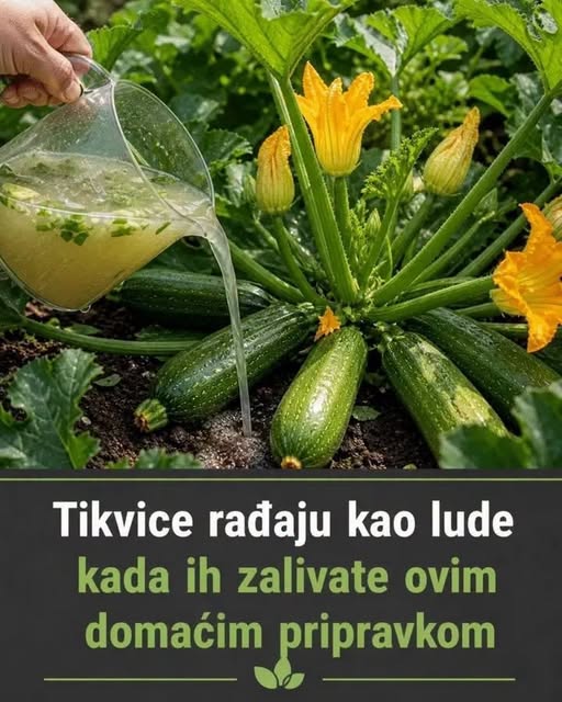 Tikvice rađaju kao lude kada ih zalivate ovim domaćim pripravkom - featured image Tikvice rađaju kao lude kada ih zalivate ovim domaćim pripravkom - featured image