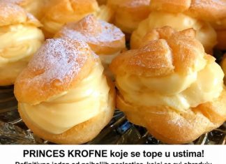 PRINCES KROFNE koje se tope u ustima! Definitivno jedan od najboljih poslastica, kojoj se svi obraduju PRINCES KROFNE koje se tope u ustima! Definitivno jedan od najboljih poslastica, kojoj se svi obraduju - featured image