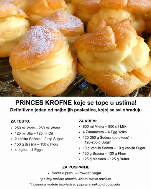 PRINCES KROFNE koje se tope u ustima! Definitivno jedan od najboljih poslastica, kojoj se svi obraduju - featured image