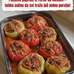 Punjene paprike iz rerne sa mesom – toliko sočne da svi traže još jednu porciju! Punjene paprike iz rerne sa mesom – toliko sočne da svi traže još jednu porciju! - featured image