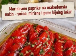 Marinirane paprike na makedonski način – sočne, mirisne i pune bijelog luka! Marinirane paprike na makedonski način – sočne, mirisne i pune bijelog luka! - featured image