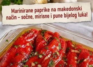 Marinirane paprike na makedonski način – sočne, mirisne i pune bijelog luka! Marinirane paprike na makedonski način – sočne, mirisne i pune bijelog luka! - featured image