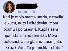 Naslijedila je samo stari šal nakon majčine smrti, a nekoliko sedmica kasnije jedan telefonski poziv promijenio je njen pogled na sve Naslijedila je samo stari šal nakon majčine smrti, a nekoliko sedmica kasnije jedan telefonski poziv promijenio je njen pogled na sve - featured image