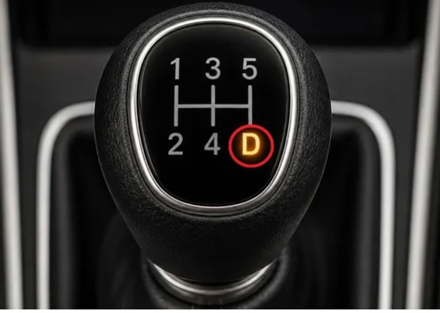 Većina vozača griješi: Evo šta znači slovo D na automobilu sa manuelnim mjenjačem - featured image