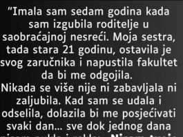 Imala sam 7 godina kada sam izgubila roditelje… Imala sam 7 godina kada sam izgubila roditelje… - featured image