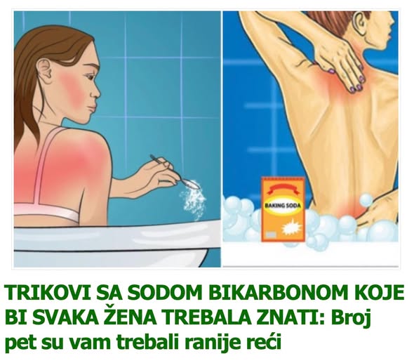 TRIKOVI SA SODOM BIKARBONOM KOJE BI SVAKA ŽENA TREBALA ZNATI: Broj pet su vam trebali ranije reći - featured image TRIKOVI SA SODOM BIKARBONOM KOJE BI SVAKA ŽENA TREBALA ZNATI: Broj pet su vam trebali ranije reći - featured image