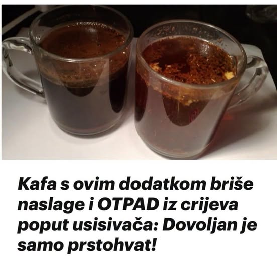 Kafa s ovim dodatkom briše naslage i OTPAD iz crijeva poput usisivača: Dovoljan je samo prstohvat! - featured image