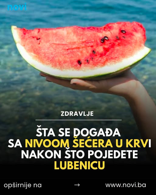 Šta se događa sa nivoom šećera u krvi nakon što pojedete lubenicu - featured image Šta se događa sa nivoom šećera u krvi nakon što pojedete lubenicu - featured image