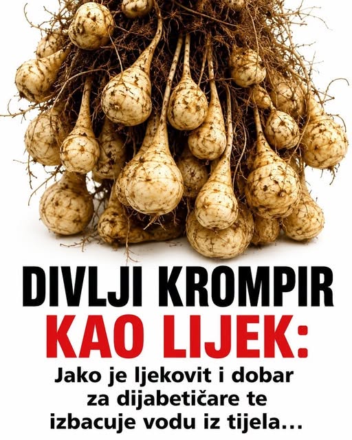 DIVLJI KROMPIR KAO LIJEK: Jako je ljekovit i dobar za dijabetičare te izbacuje vodu iz tijela… - featured image DIVLJI KROMPIR KAO LIJEK: Jako je ljekovit i dobar za dijabetičare te izbacuje vodu iz tijela… - featured image