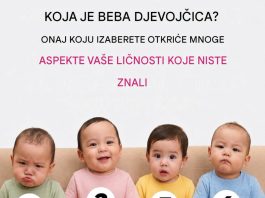 Psihološki test: Možete li pogoditi koja je od ove 4 bebe djevojčica? Psihološki test: Možete li pogoditi koja je od ove 4 bebe djevojčica? - featured image