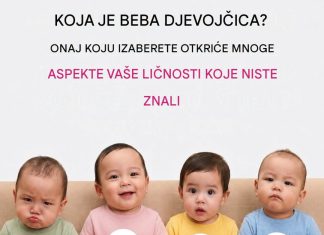 Psihološki test: Možete li pogoditi koja je od ove 4 bebe djevojčica? Psihološki test: Možete li pogoditi koja je od ove 4 bebe djevojčica? - featured image