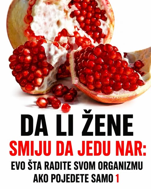 Da li žene smiju da jedu nar: Evo šta radite svom organizmu ako pojedete samo 1 - featured image Da li žene smiju da jedu nar: Evo šta radite svom organizmu ako pojedete samo 1 - featured image