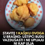 Stavite 1 kašiku ovoga u brašno: Uštipci budu vazdušasti i ne upijaju ni kap ulja Stavite 1 kašiku ovoga u brašno: Uštipci budu vazdušasti i ne upijaju ni kap ulja - featured image