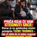PRIČA KOJA ĆE VAM STEGNUTI SRCE: Starac je na autobuskoj stanici primijetio TUŽNU TRUDNICU – nije ni slutio da će jedan razgovor PROMIJENITI SVE! PRIČA KOJA ĆE VAM STEGNUTI SRCE: Starac je na autobuskoj stanici primijetio TUŽNU TRUDNICU – nije ni slutio da će jedan razgovor PROMIJENITI SVE! - featured image