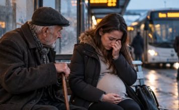 PRIČA KOJA ĆE VAM STEGNUTI SRCE: Starac je na autobuskoj stanici primijetio TUŽNU TRUDNICU – nije ni slutio da će jedan razgovor PROMIJENITI SVE! PRIČA KOJA ĆE VAM STEGNUTI SRCE: Starac je na autobuskoj stanici primijetio TUŽNU TRUDNICU – nije ni slutio da će jedan razgovor PROMIJENITI SVE! - featured image