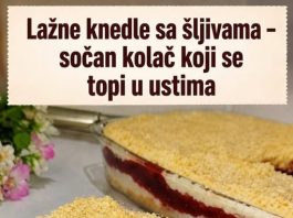 Lažne knedle sa šljivama – sočan kolač koji se topi u ustima Lažne knedle sa šljivama – sočan kolač koji se topi u ustima - featured image