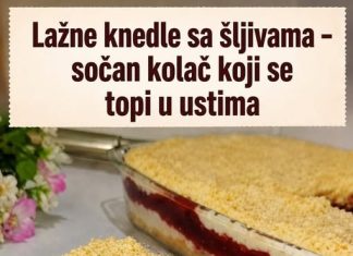 Lažne knedle sa šljivama – sočan kolač koji se topi u ustima Lažne knedle sa šljivama – sočan kolač koji se topi u ustima - featured image