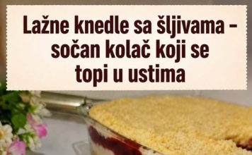 Lažne knedle sa šljivama – sočan kolač koji se topi u ustima Lažne knedle sa šljivama – sočan kolač koji se topi u ustima - featured image