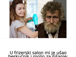U frizerski salon mi je ušao beskućnik i molio za šišanje: Kada sam videla šta drži u ruci shvatila sam ko je on i svet mi se srušio u sekundi U frizerski salon mi je ušao beskućnik i molio za šišanje: Kada sam videla šta drži u ruci shvatila sam ko je on i svet mi se srušio u sekundi - featured image