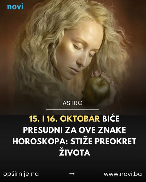 15. i 16. oktobar biće presudni za ove znake horoskopa: Stiže preokret života - featured image