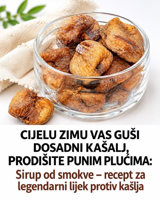 CIJELU ZIMU VAS GUŠI DOSADNI KAŠALJ, PRODIŠITE PUNIM PLUĆIMA: Sirup od smokve-recept za legendarni lijek protiv kašlja - featured image CIJELU ZIMU VAS GUŠI DOSADNI KAŠALJ, PRODIŠITE PUNIM PLUĆIMA: Sirup od smokve-recept za legendarni lijek protiv kašlja - featured image