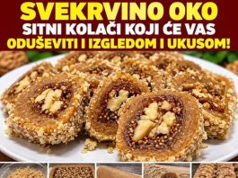 SVEKRVINO OKO: Sitni kolači koji će vas oduševiti i izgledom i ukusom! SVEKRVINO OKO: Sitni kolači koji će vas oduševiti i izgledom i ukusom! - featured image
