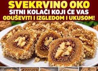 SVEKRVINO OKO: Sitni kolači koji će vas oduševiti i izgledom i ukusom! SVEKRVINO OKO: Sitni kolači koji će vas oduševiti i izgledom i ukusom! - featured image
