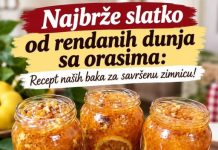 Najbrže slatko od rendanih dunja sa orasima: Recept naših baka za savršenu zimnicu! Najbrže slatko od rendanih dunja sa orasima: Recept naših baka za savršenu zimnicu! - featured image