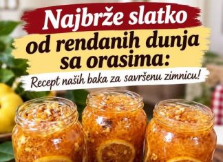 Najbrže slatko od rendanih dunja sa orasima: Recept naših baka za savršenu zimnicu! Najbrže slatko od rendanih dunja sa orasima: Recept naših baka za savršenu zimnicu! - featured image