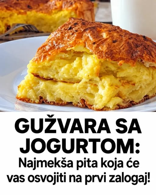 GUŽVARA SA JOGURTOM: Najmekša pita koja će vas osvojiti na prvi zalogaj! - featured image GUŽVARA SA JOGURTOM: Najmekša pita koja će vas osvojiti na prvi zalogaj! - featured image