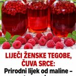 LIJEČI ŽENSKE TEGOBE, ČUVA SRCE: Prirodni lijek od maline – upute za pripremu LIJEČI ŽENSKE TEGOBE, ČUVA SRCE: Prirodni lijek od maline – upute za pripremu - featured image