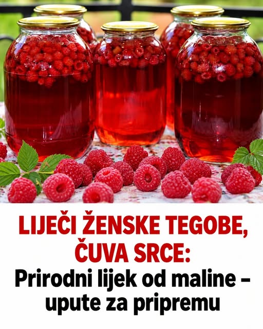 LIJEČI ŽENSKE TEGOBE, ČUVA SRCE: Prirodni lijek od maline – upute za pripremu - featured image